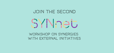 SYNnet second workshop on synergies with external initiatives 2048x956
